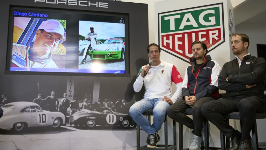 Porsche presenta su equipo para La Carrera Panamericana