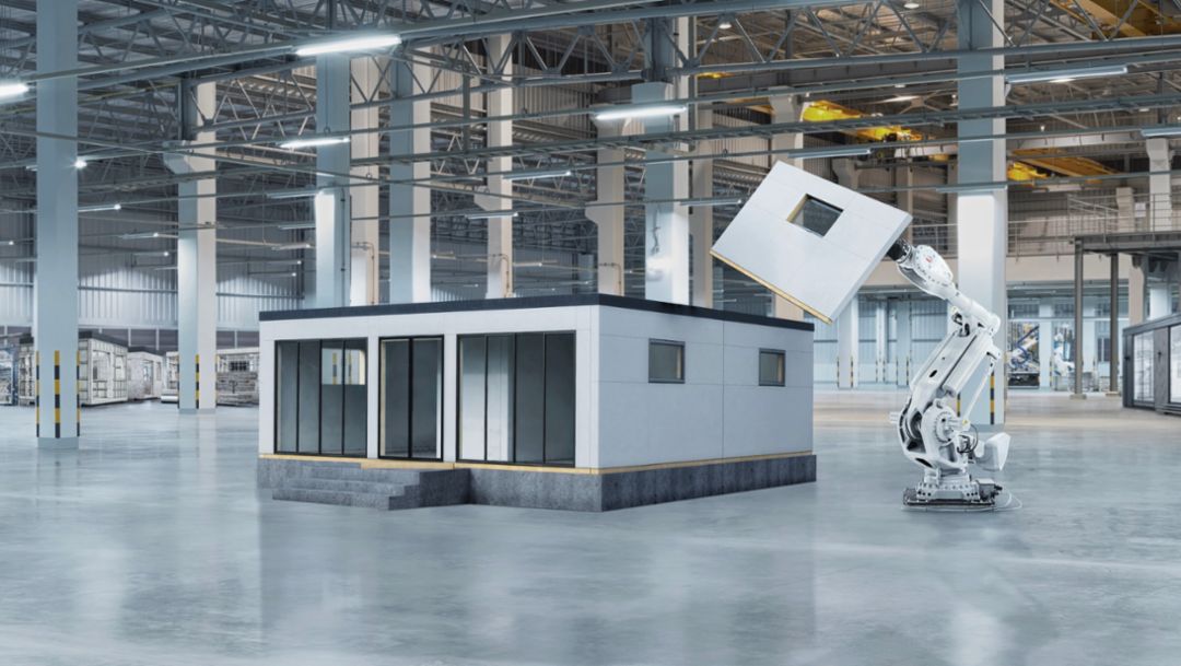 ABB Robotics y Porsche Consulting transforman la construcción modular