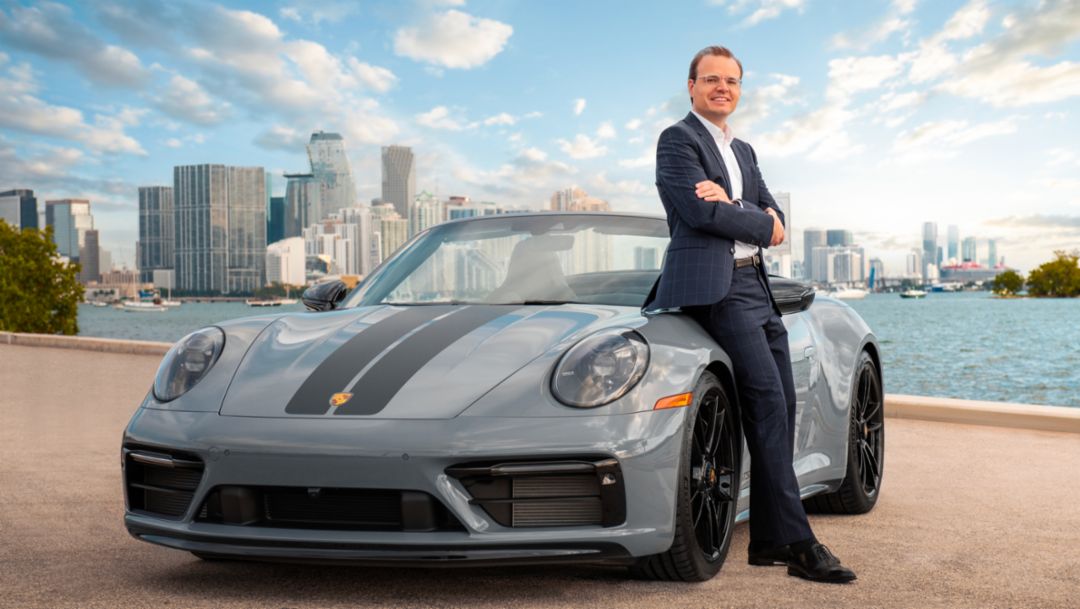 Tobias Eninger, CEO y Director General de Porsche Latin America 