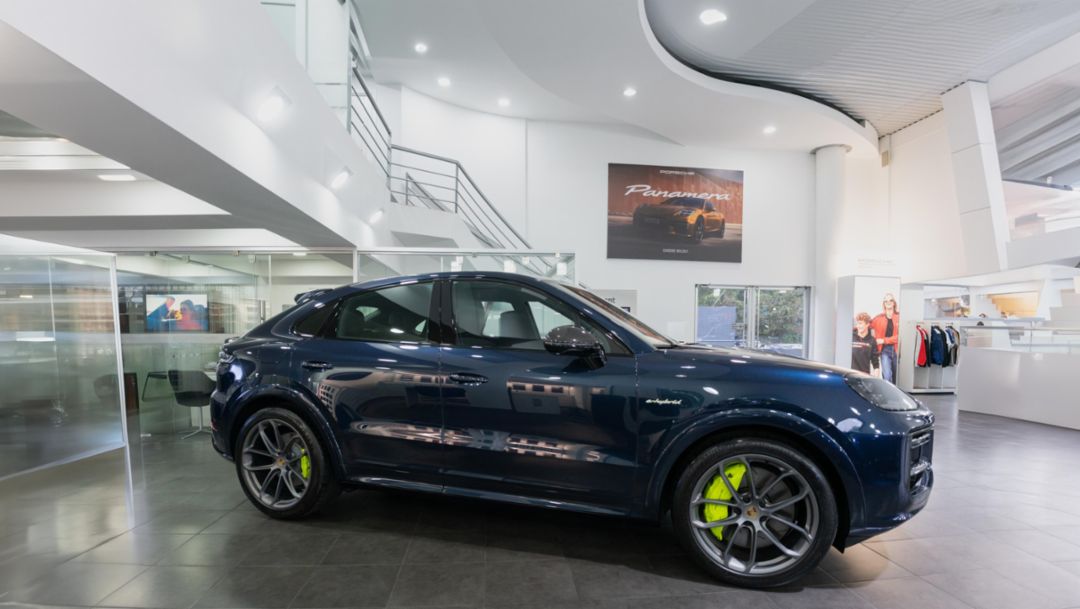 La potencia del Porsche Cayenne Turbo E-Hybrid Coupé llega a Guatemala