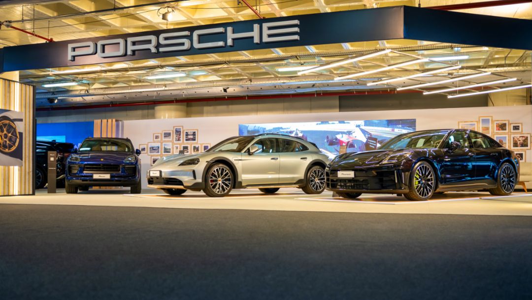 Lo último de Porsche destaca en el Cadam Motor Show de Paraguay