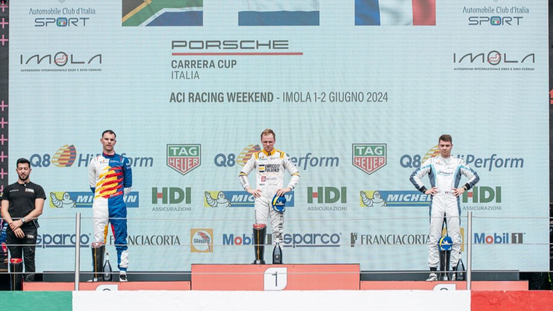 In tre per il titolo nella finale di Porsche Carrera Cup Italia a Monza