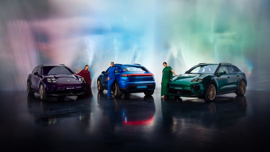 Porsche Saudi Arabia presents three Arabian exclusives with the Macan Gems Collection