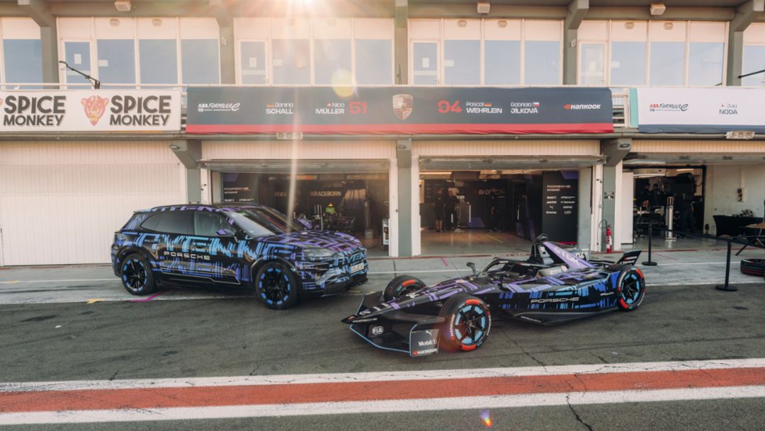 L’esperienza del Campione del mondo Team e Costruttori di Formula E applicata alla Cayenne Electric