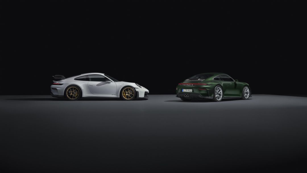 Progettate per la pista e per l’utilizzo su strada: le nuove 911 GT3 e 911 GT3 con pacchetto Touring