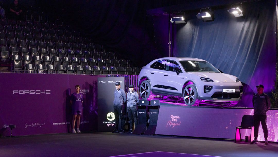Porsche aduce noul Macan electric la Transylvania Open