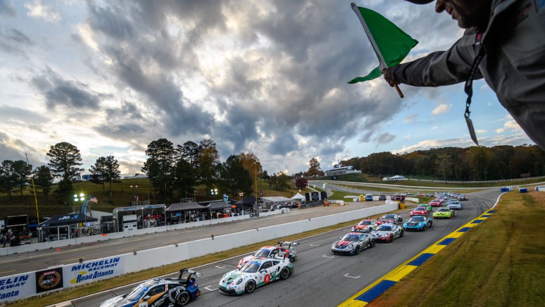 Porsche Carrera Cup North America brings intense battles to Atlanta