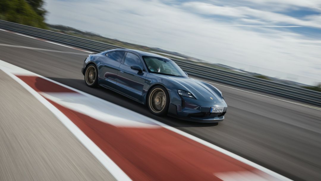 Porsche Taycan wins Road & Track’s Performance EV of the Year award for the second time
