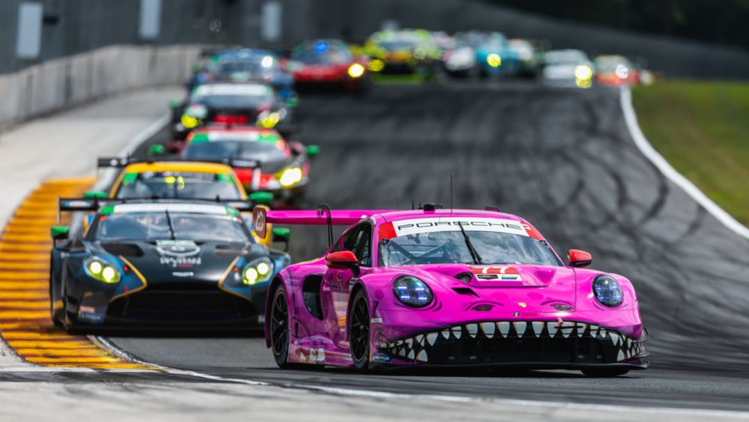 Porsche customer teams look for overall IMSA win at VIR