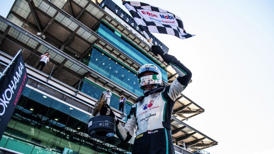 Hartog sweeps the Brickyard Porsche Carrera Cup North America weekend