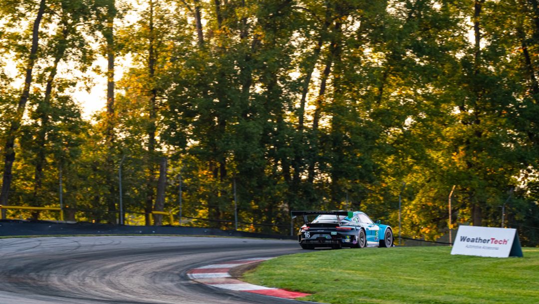 Triple Threat. Three Porsche Customers Bring 911 GT3 Racers to IMSA Mid-Ohio.