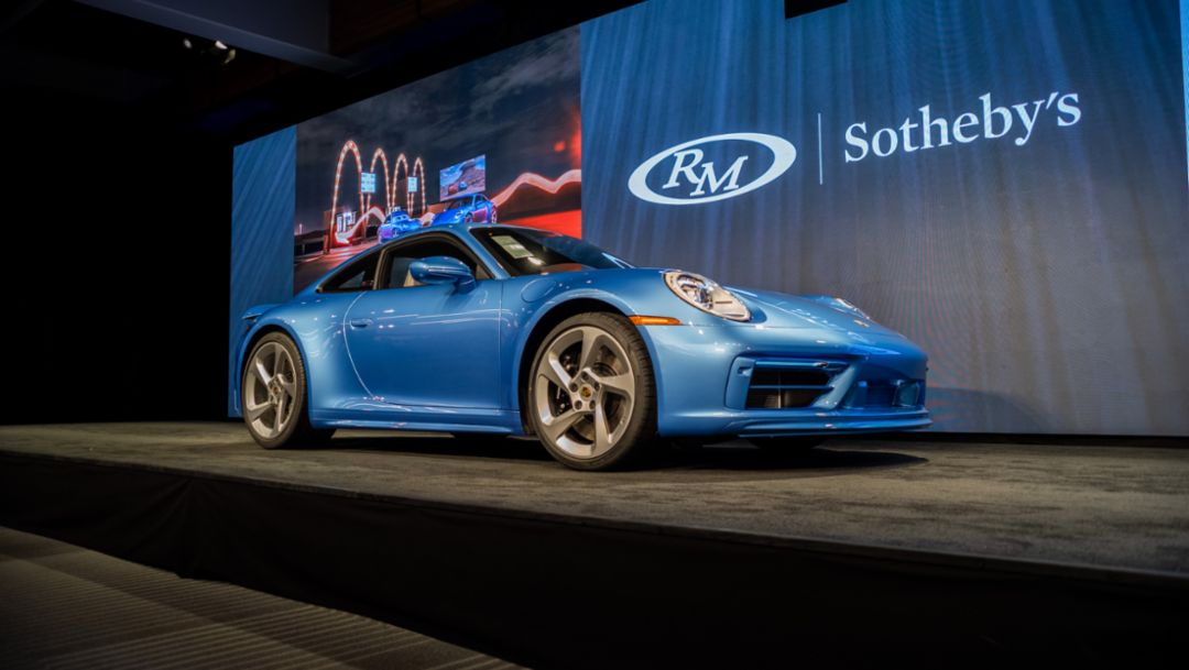 Porsche 911 „Sally Special“ bei RM Sotheby’s Monterey versteigert