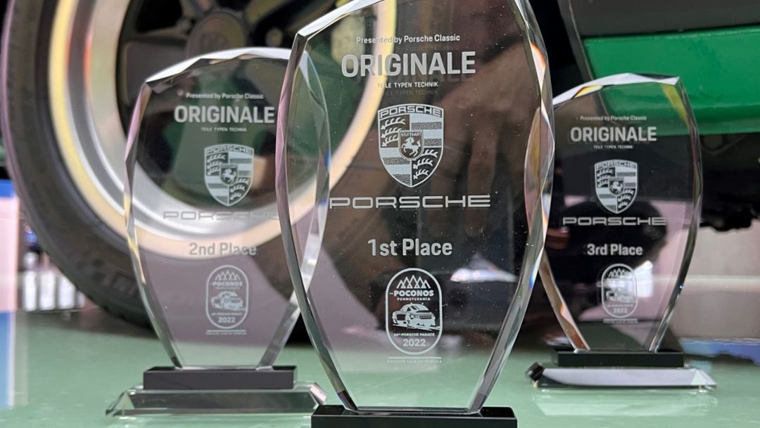 ORIGINALE Awards honors classic, driven cars at Porsche Parade