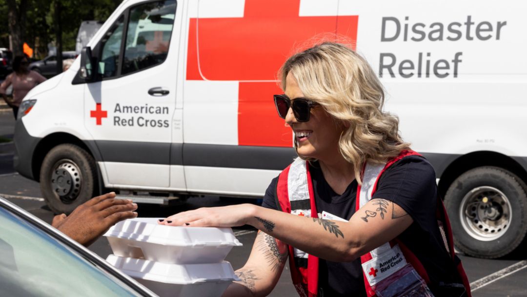 Porsche donates to the American Red Cross to support ongoing disaster relief efforts in Hawaii