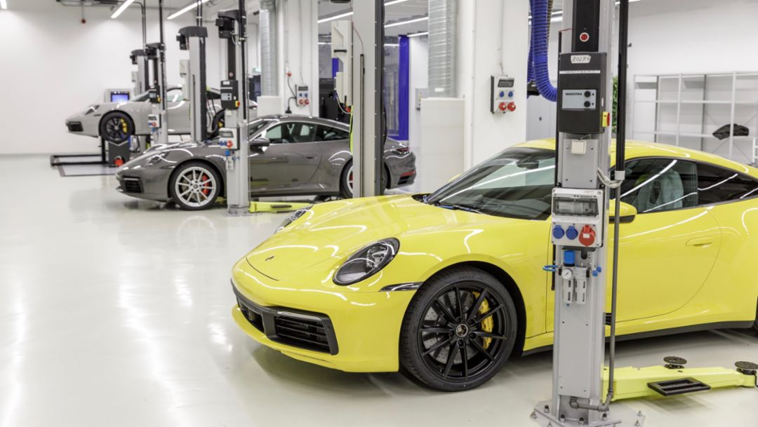 Porsche 911, Produktions-Workshop, 2019, Porsche AG