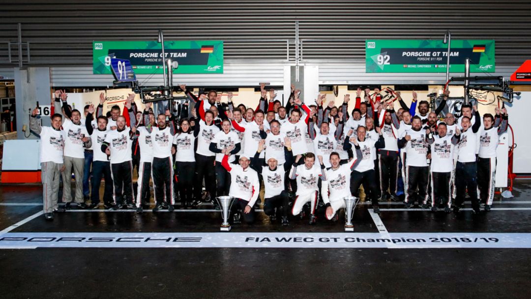 Porsche se proclama campeón mundial anticipadamente tras podio en Spa
