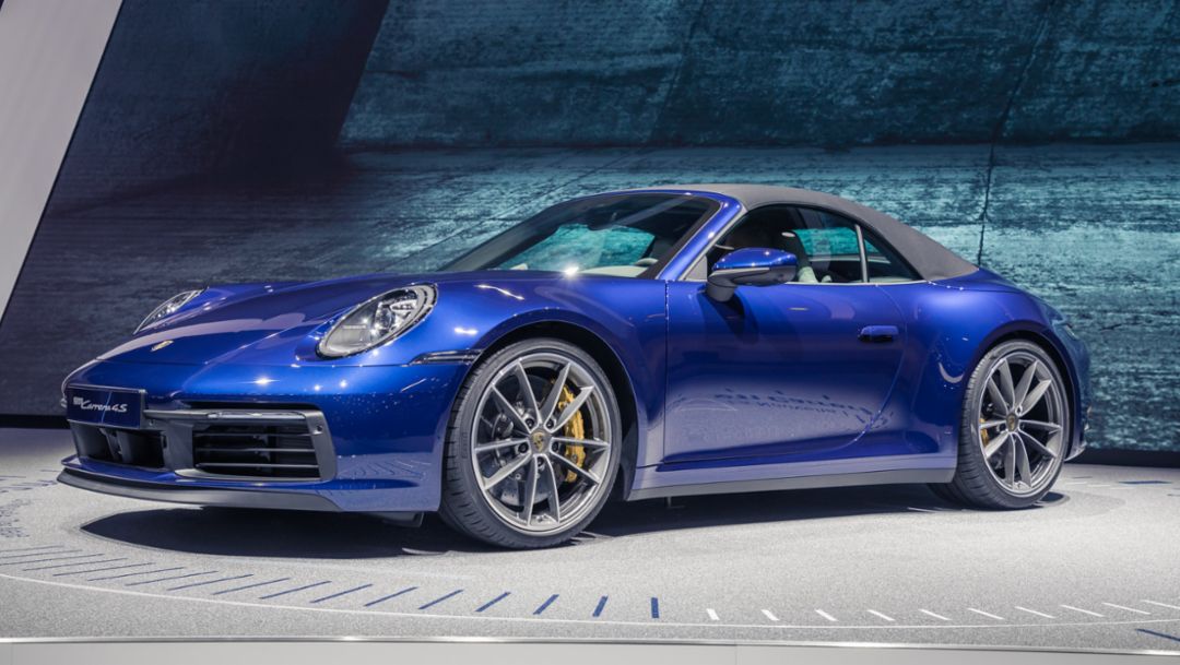 911 Cabriolet, Salón del Automóvil de Ginebra, 2019, Porsche AG