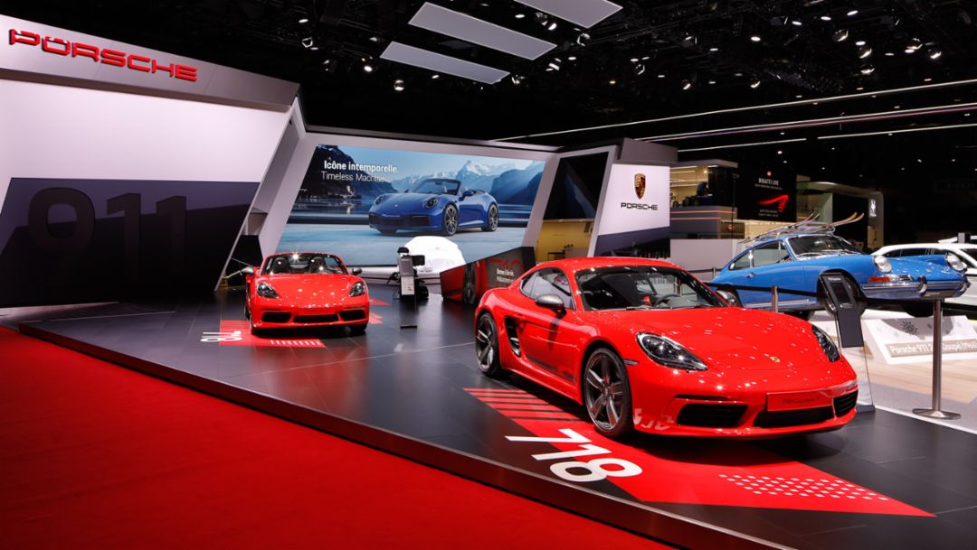 718 T, Salón del Automóvil de Ginebra, 2019, Porsche AG