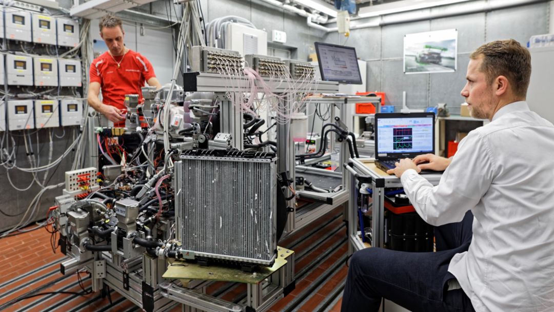 “Flow Laboratory” in Weissach, 2019, Porsche AG