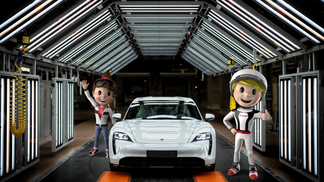 Sommerferienprogramm Porsche 4Kids in der „Autofabrik“