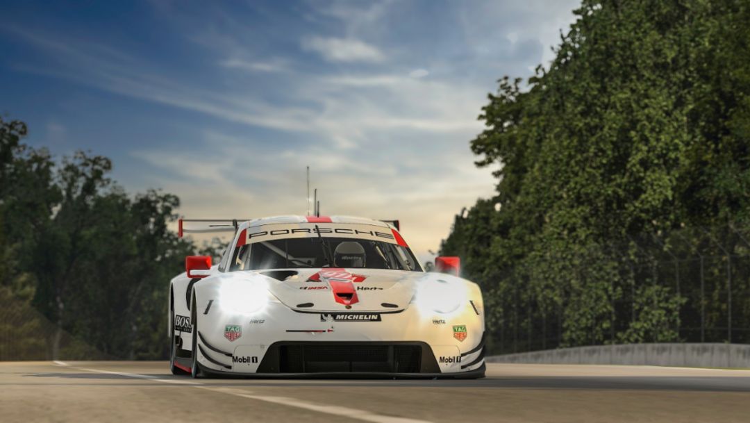 The Porsche Esports team bridges real and virtual motor racing