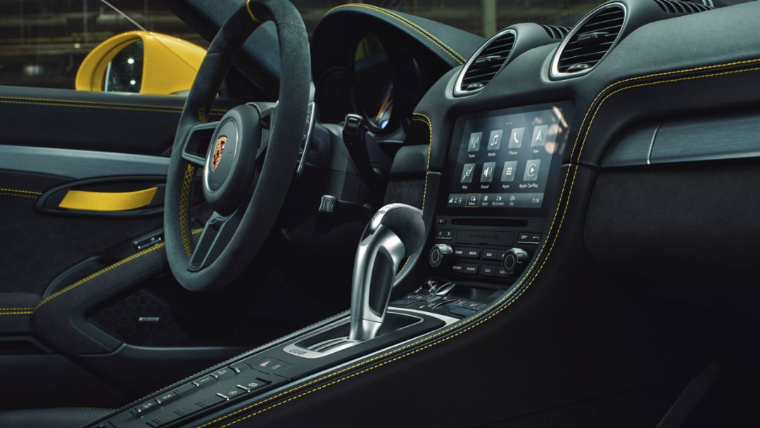 Porsche-Doppelkupplungsgetriebe jetzt auch für 718-Top-Modelle