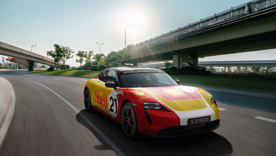 Porsche Asia Pacific und Shell richten Hochleistungs-Ladenetzwerk ein 