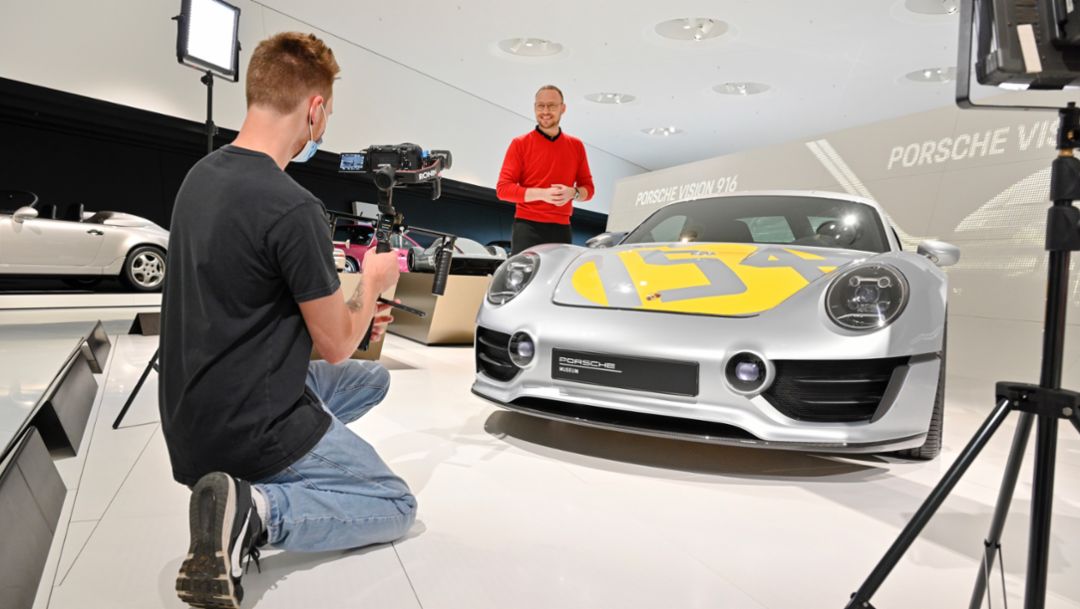 Virtuelle Führung durch die Sonderausstellung im Porsche Museum