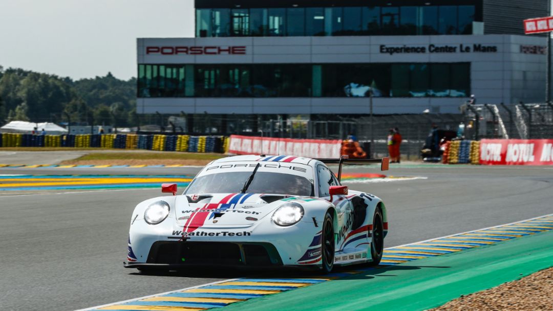 Extenuante carrera: el trabajo del 911 RSR en las 24 Horas de Le Mans