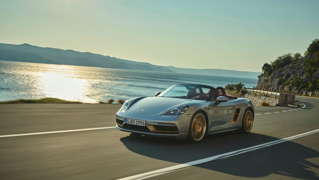 New limited-edition anniversary model: Boxster 25 years