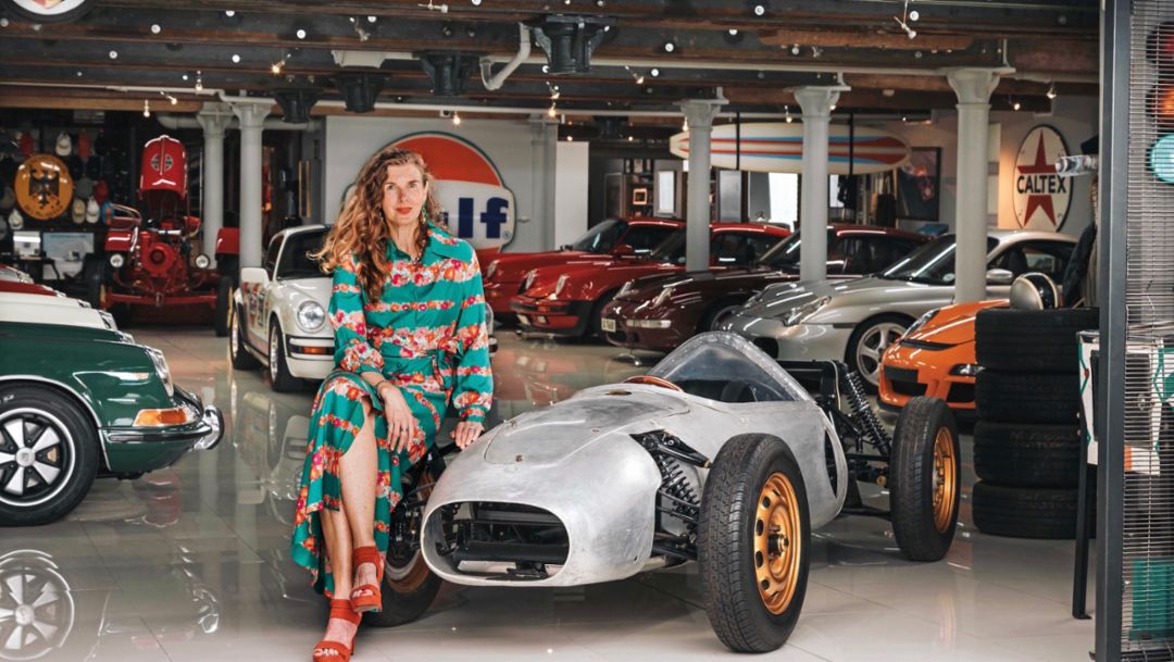 Stitling 的银色赛车：Michelle Hambly-Grobler 车库的最新藏品还缺少最核心的部分：Carrera 发动机