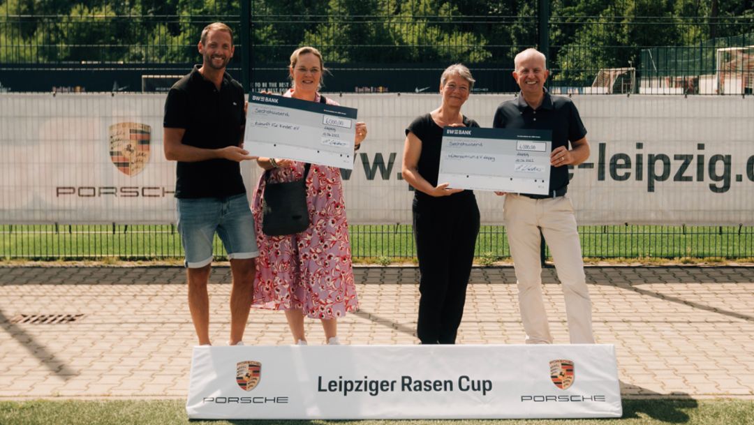 12.000 Euro Spendenerlös beim „Leipziger Rasen Cup“