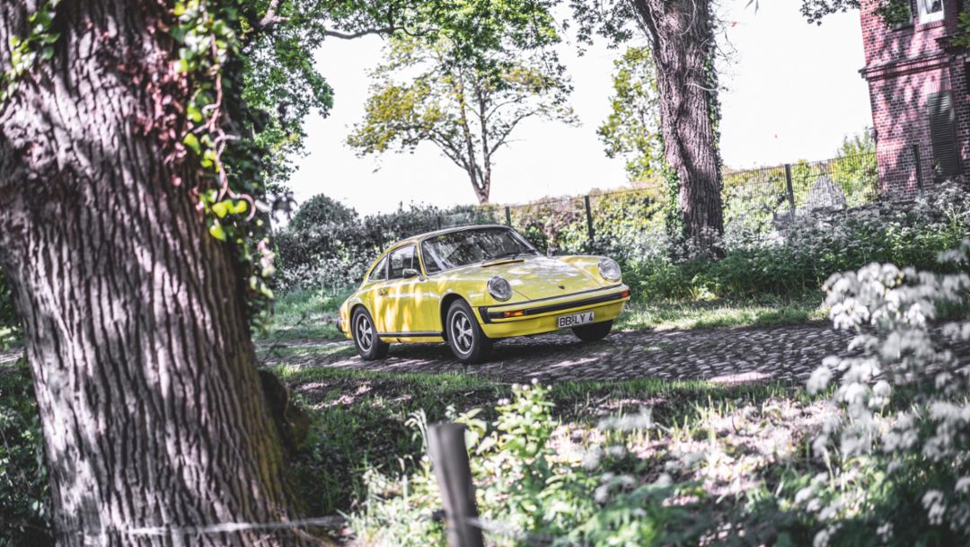 Golden hour: the car that adds colour to a blank page of Porsche history