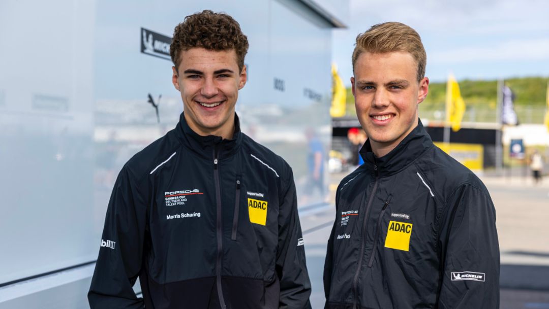Porsche Carrera Cup Deutschland and ADAC promote youth development