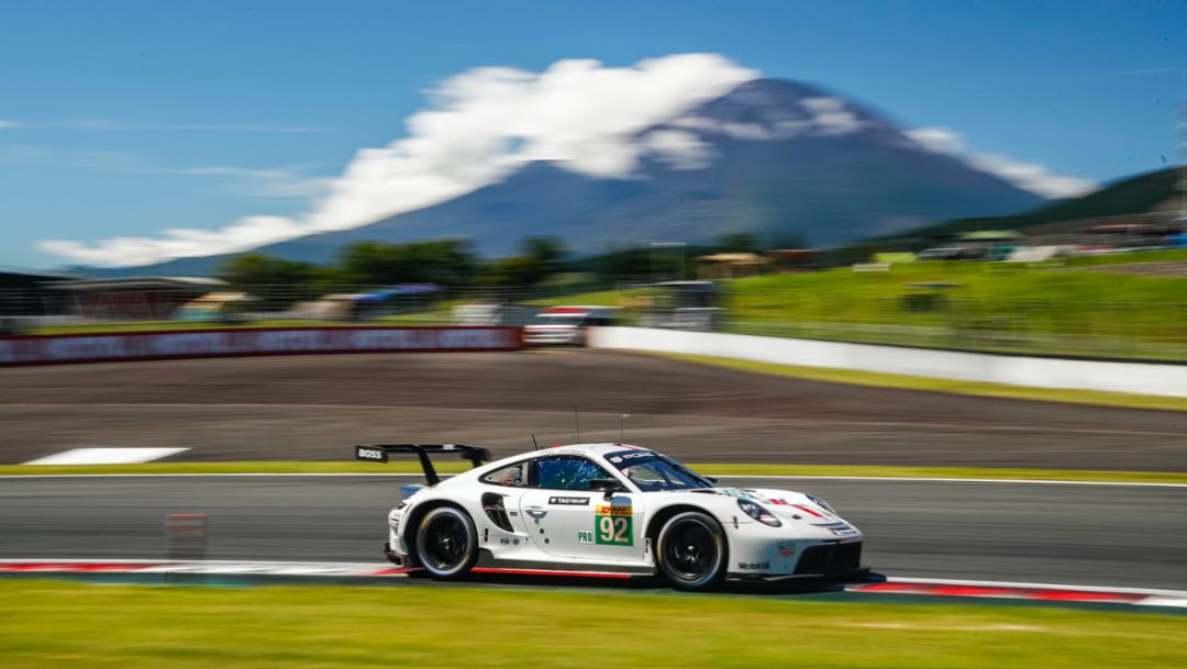 Podio para el Porsche 911 RSR en las 6 Horas de Fuji