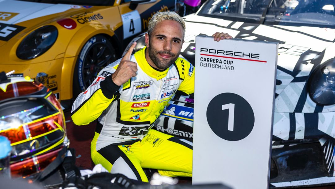 Dylan Pereira fährt auf dem Nürburgring zum zweiten Saisonsieg