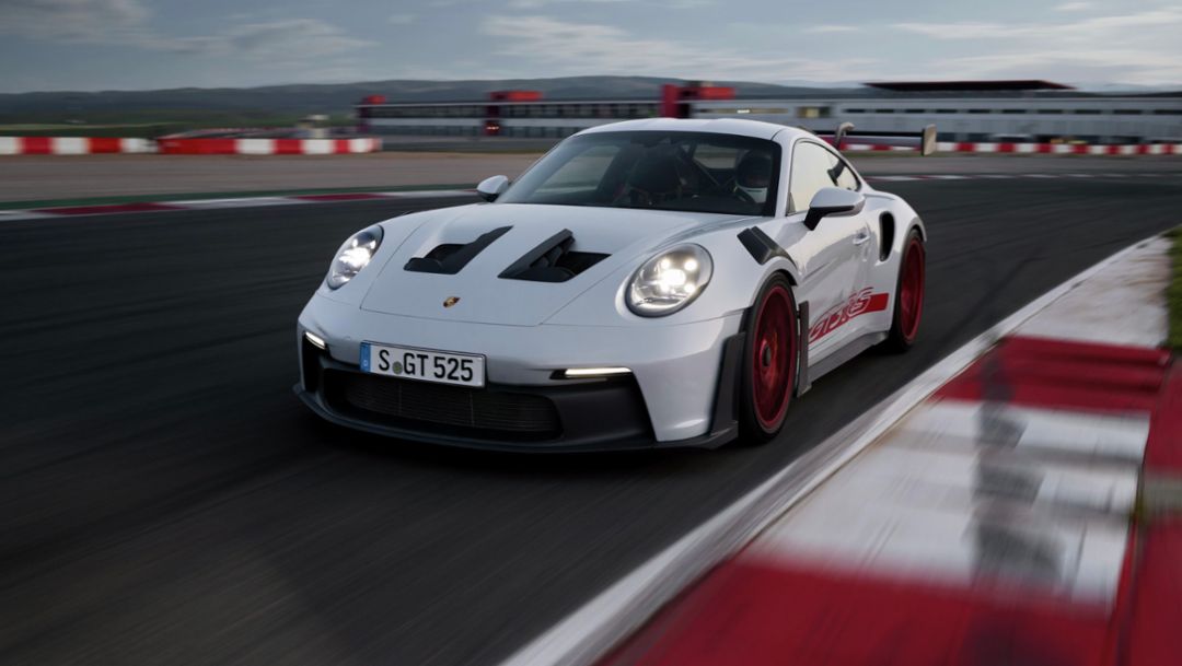 Konsequent auf Performance ausgelegt: der neue Porsche 911 GT3 RS
