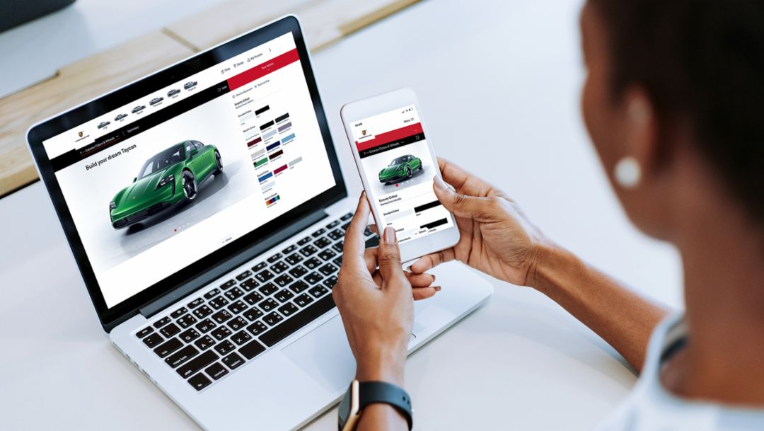 Porsche предлагает интернет-продажи индивидуально сконфигурированных автомобилей