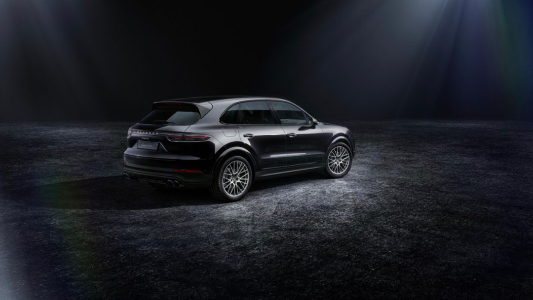 Riding in style: the Cayenne Platinum Edition