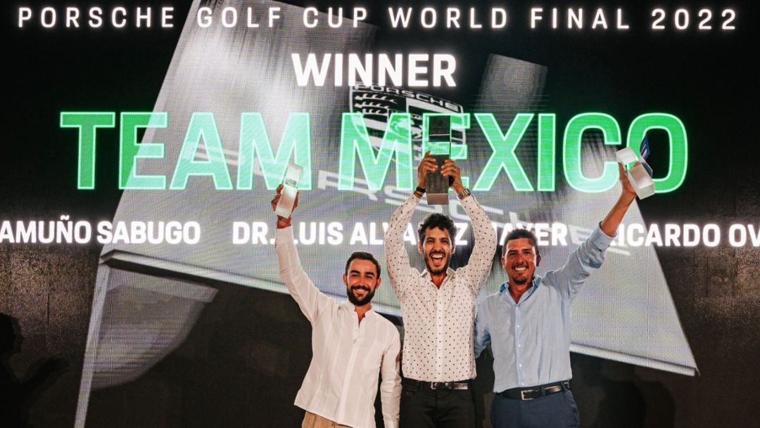 Equipo de México brilló en la Porsche Golf Cup World Final