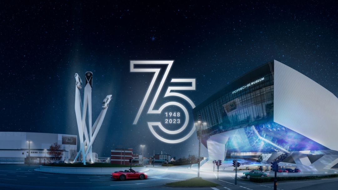 Livestream event: “75 Years of Porsche Sports Cars” anniversary show 