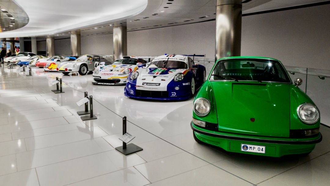 “75 years of Porsche sports cars” in the Principality of Monaco