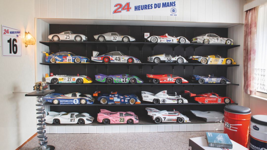 Lothar’s Long Haul: 1:5 scale Porsche models
