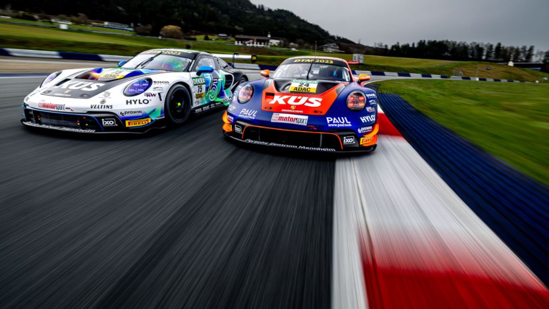 Balance positivo para los equipos cliente de Porsche en pruebas del DTM