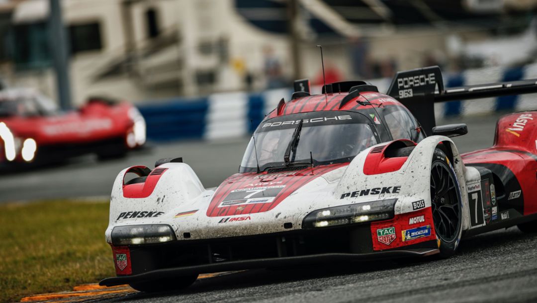 IMSA: Enttäuschendes Renndebüt für den neuen Porsche 963 in Daytona