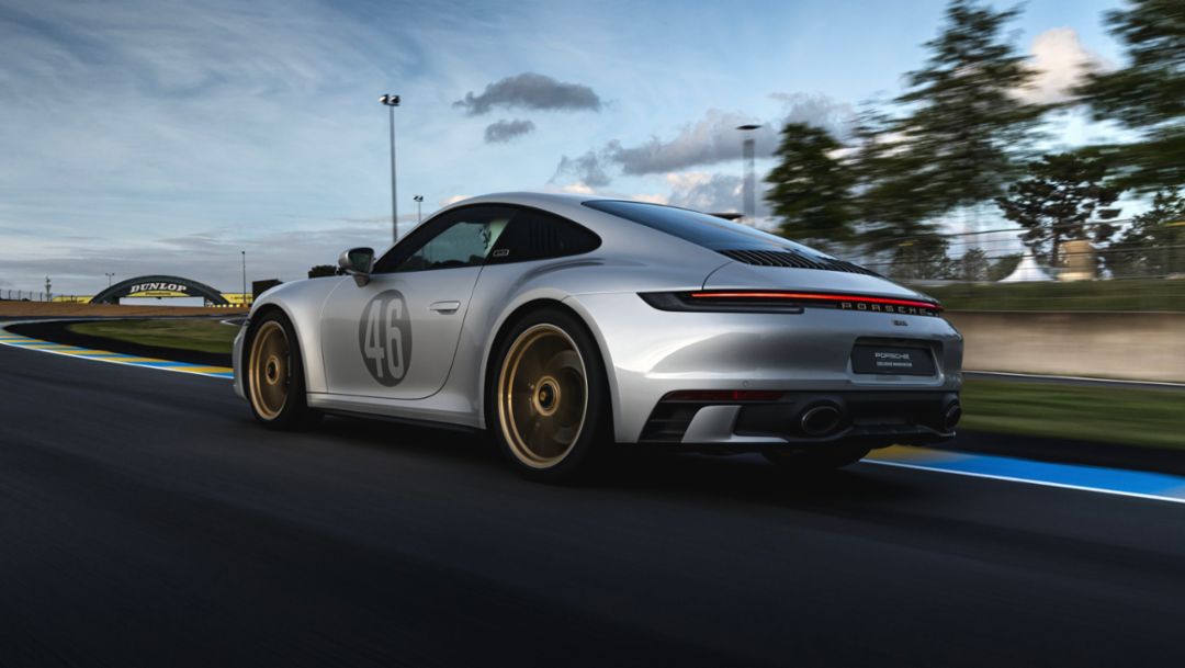 Porsche 911 Carrera GTS Le Mans Centenaire Edition ehrt 100 Jahre Le Mans