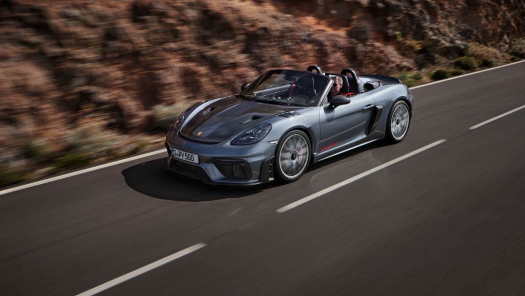 2024 Porsche 718 Spyder RS becomes the pinnacle of open-top, mid-engine driving