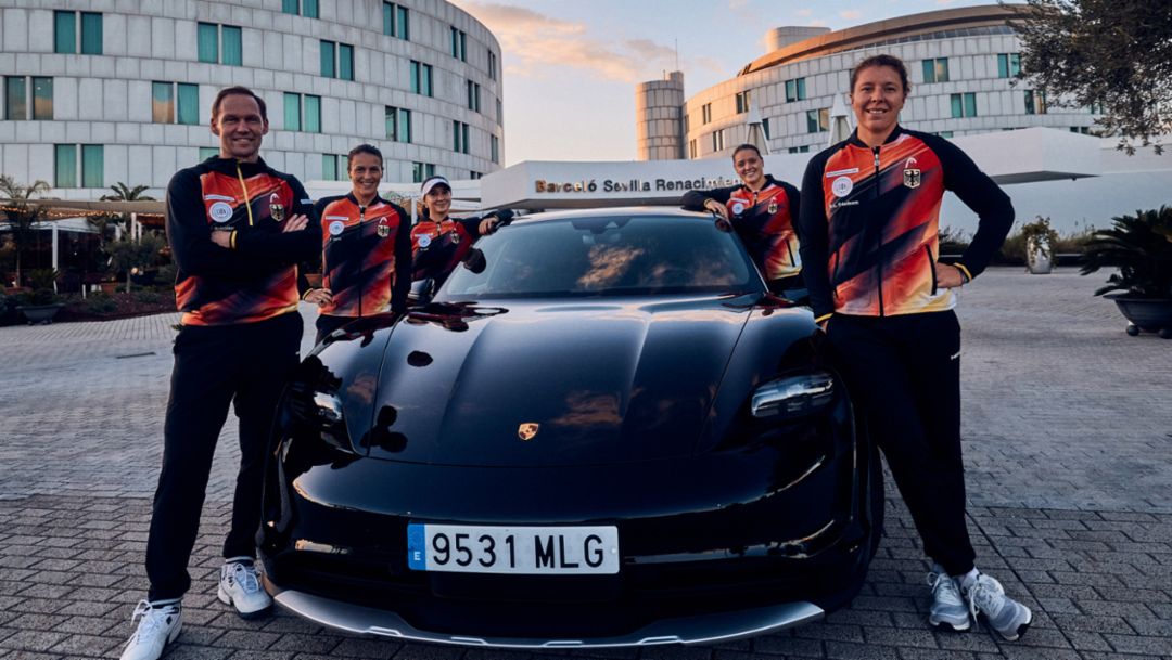 Porsche Team Germany wants to impress as a strong unit at the Billie Jean King Cup Finals