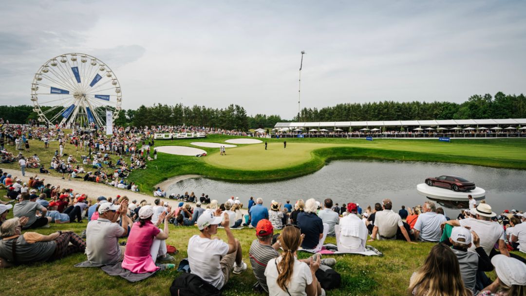 Top golf and a special brand experience at the 2023 Porsche European Open