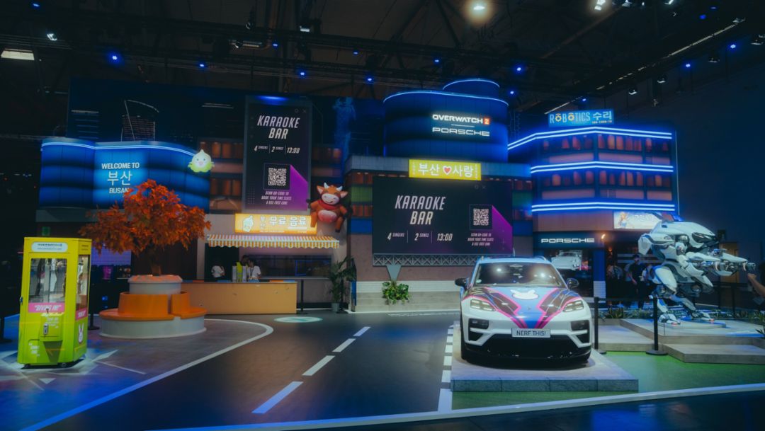Experiencia inmersiva al mundo de Overwatch 2® en Gamescom con Porsche